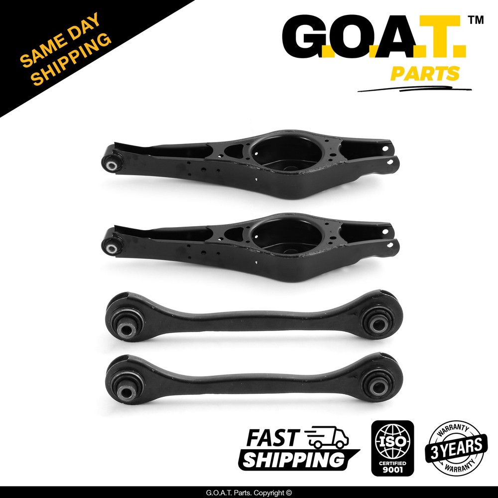 Rear Lower Forward & Rearward Control Arm Kit for Volkswagen Golf Jetta GTI 4 PC