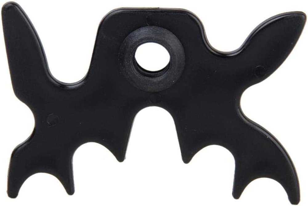 Billiard/Pool Cue Accessory: Slip-On/Portable Moosehead Bridge Head, Plastic , B