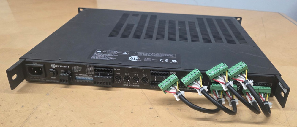CROWN CT875 Multizone 8-Channel Amplifier