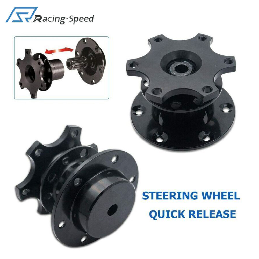 Universal Car Steering Wheel Ball Quick Release Hub Adapter Snap Off Kit Adapter
