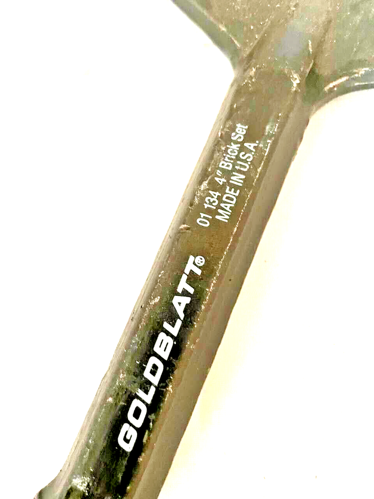 GOLDBLATT 01134 Brick Chisel 4 in