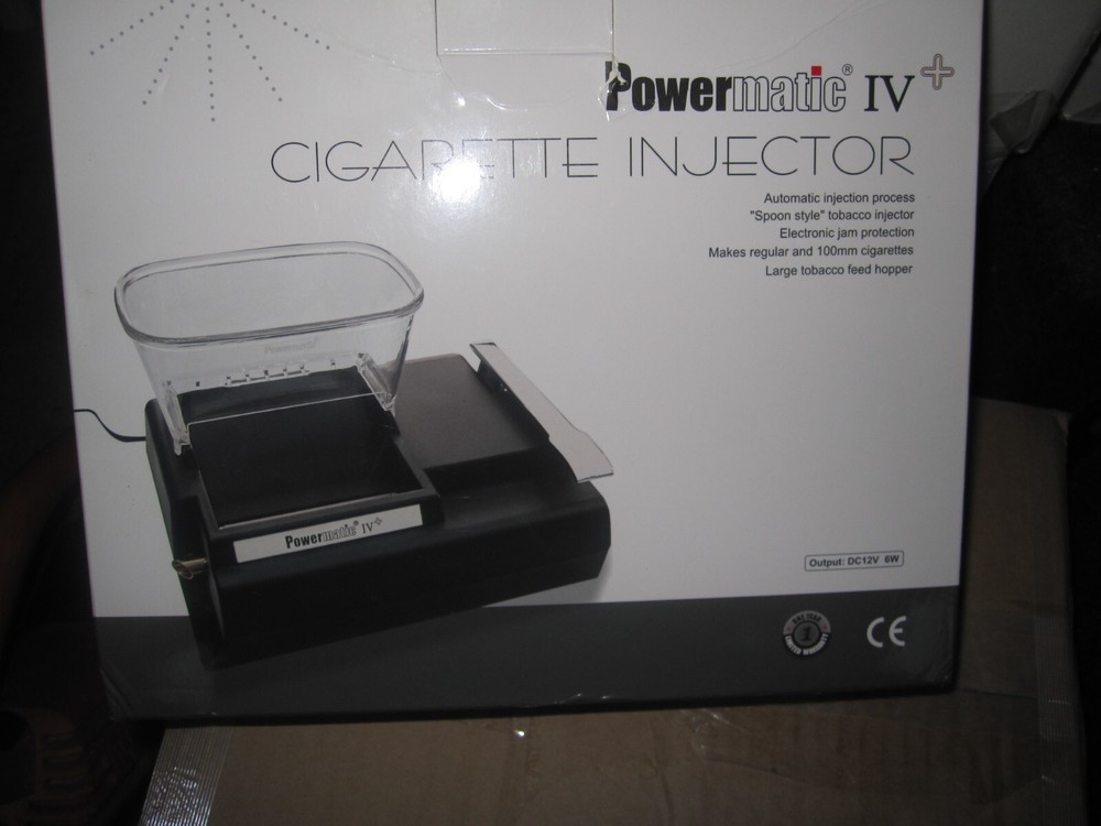 POWERMATIC IV + CIGARETTE INJECTOR (PERSONAL RYO MACHINE)