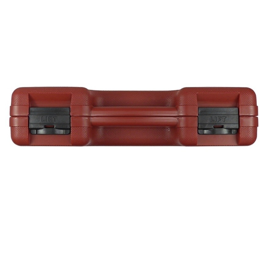 DER EE Plastic Case for LCR Meter DE-5000 Red New Fedex