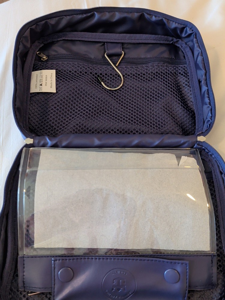 Royal Caribbean Blue Zippered Toiletry Bag