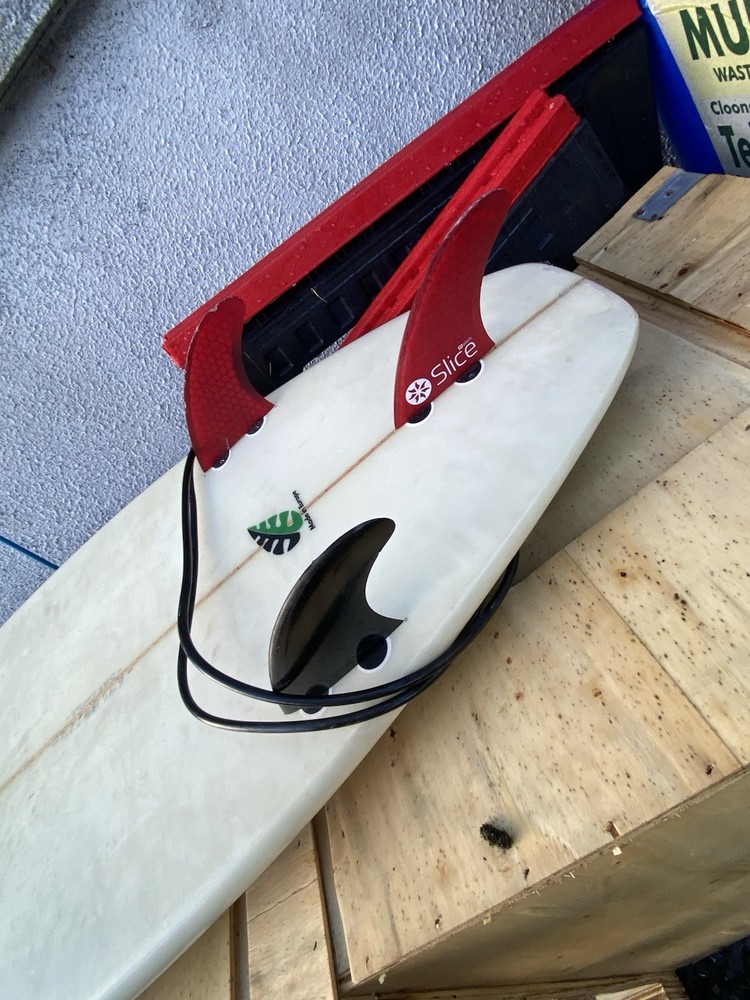 6’4 Green Surfboard