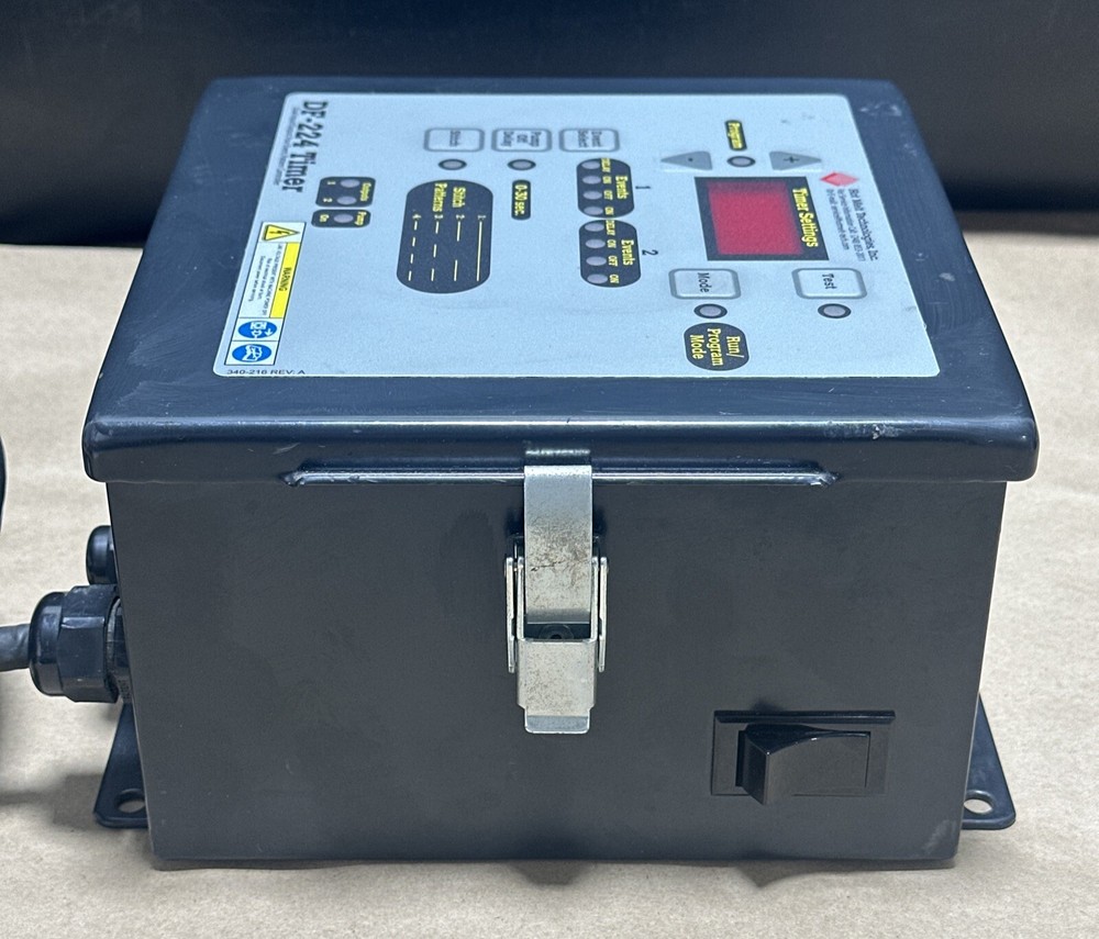 PREOWNED- Hot Melt DF-224 Timer Dual I/O 4-Event Pattern Controller || WARRANTY!