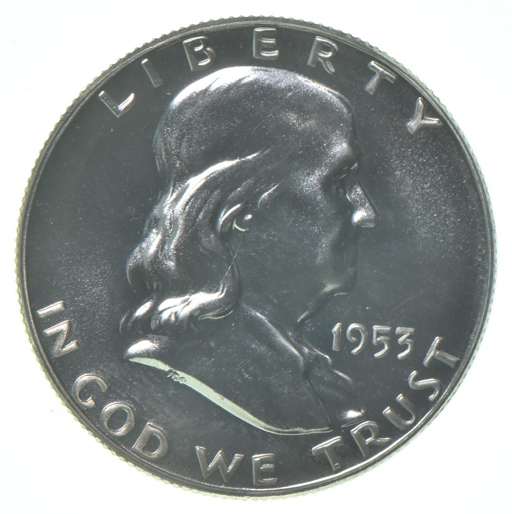 1953 Proof Franklin Half Dollar
