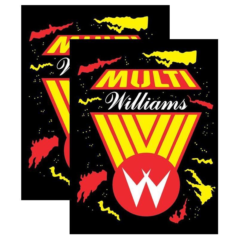 Multi Williams Multicade Side Art (Defender Version) - Arcade Premium 3M Film