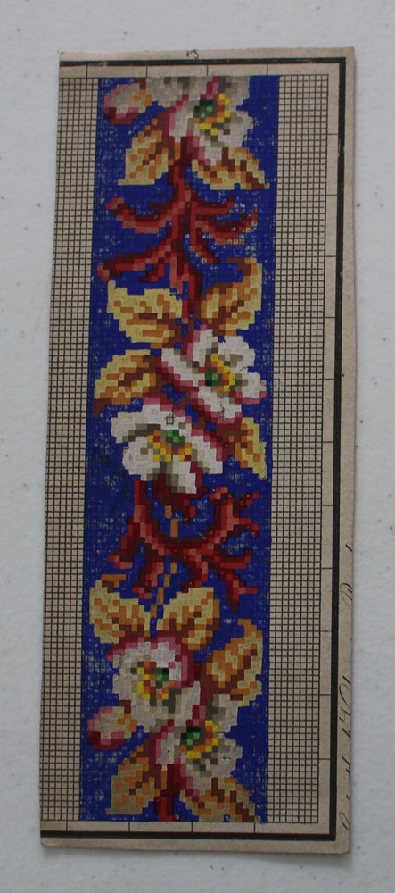 Victorian Hand Painted Berlinwork Pattern - #B
