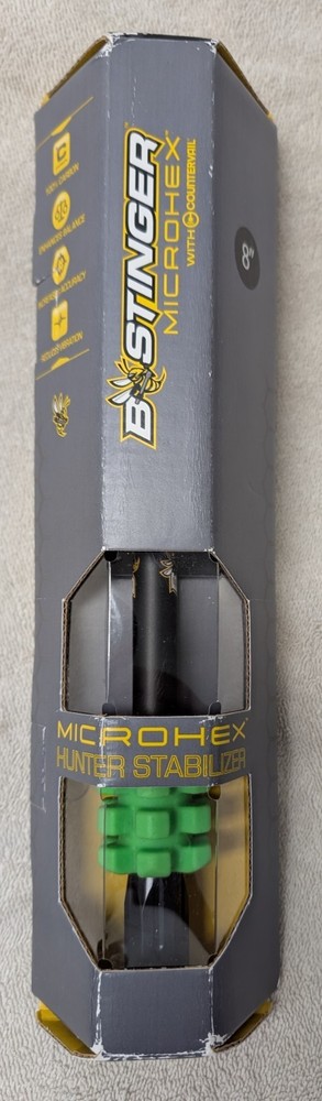 Bee Stinger B-Stinger MicroHex Hunting Stabilizer 8", Green