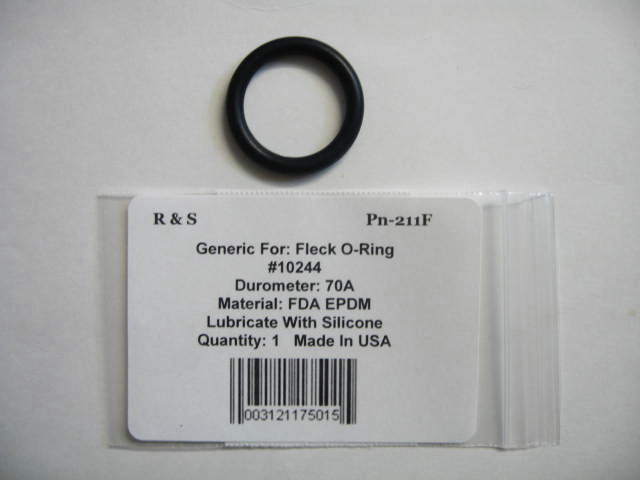 Fleck Control Valve Assembly o-ring 10244 / R&S 211F / FDA EPDM Material