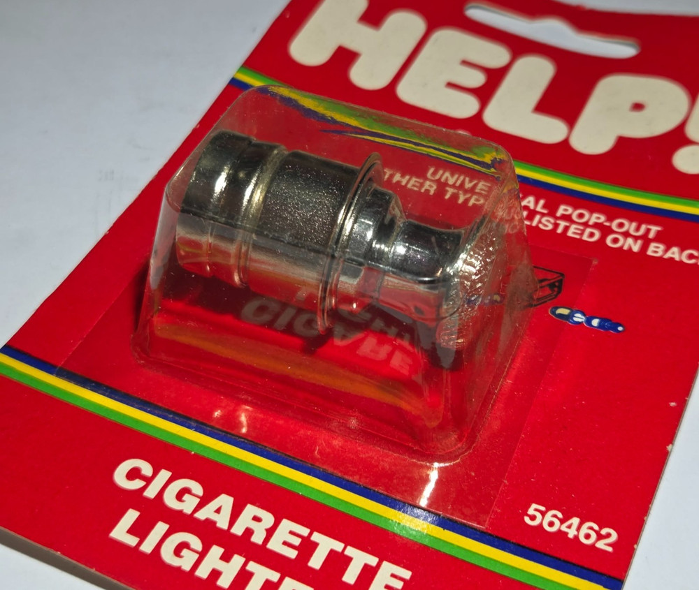 Help Universal Replacement Cigarette Lighter 56462 Short Chrome Knob