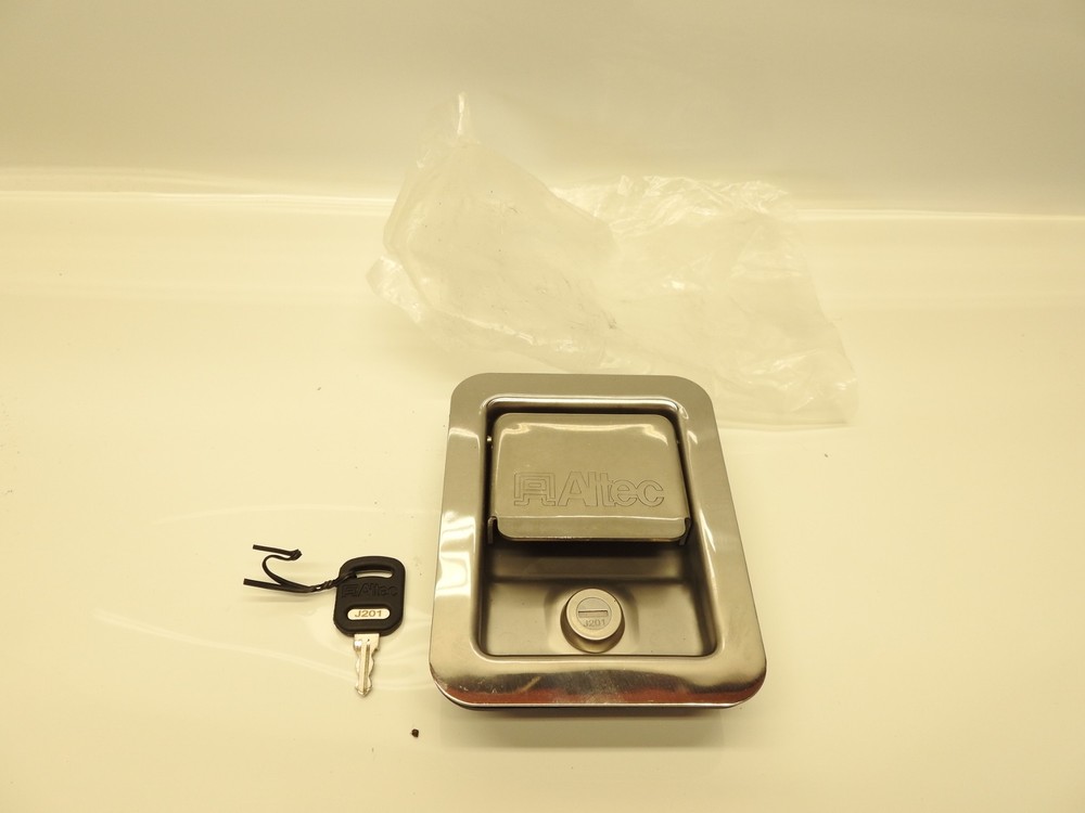 New Oem Altec Stainless Steel Paddle Latch 5.5"*4.25" With Key