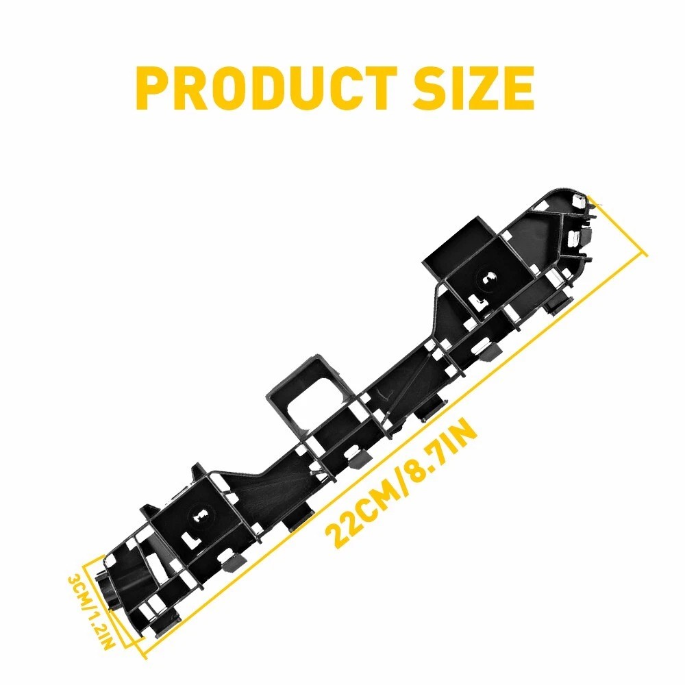 Set Front Bumper Retainer Side Support Brackets For HONDA Accord 2013-2017 LH&RH