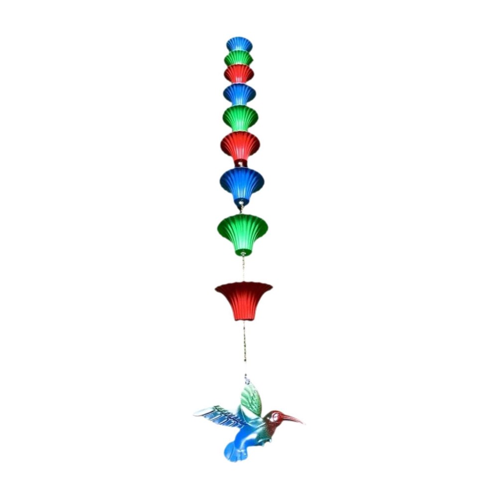 Bird Rain Chain Water Diverter Drain Gutter Chain