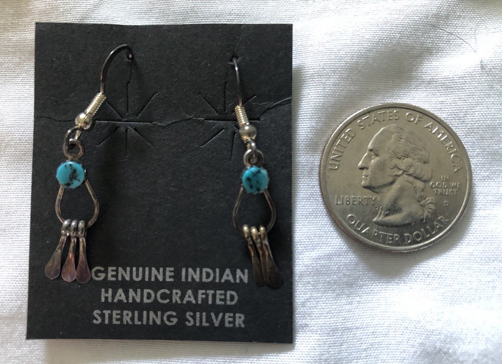 Authentic Navajo Earrings From Gallup, New Mexico