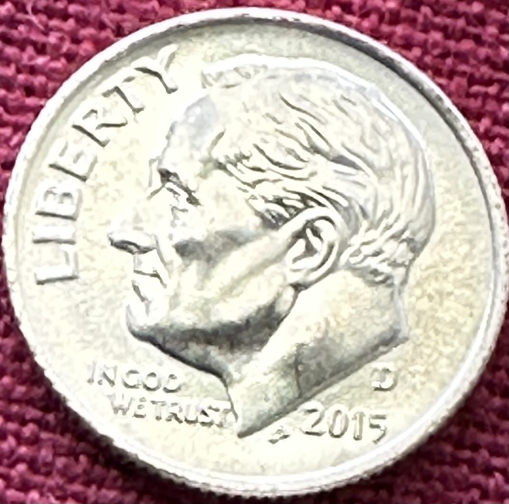 2015-D BU Roosevelt Dime From OBW
