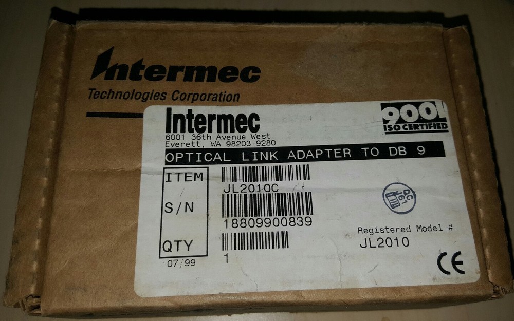 Intermec Janus 2010 Optical Link Adapter & Guide/Manual