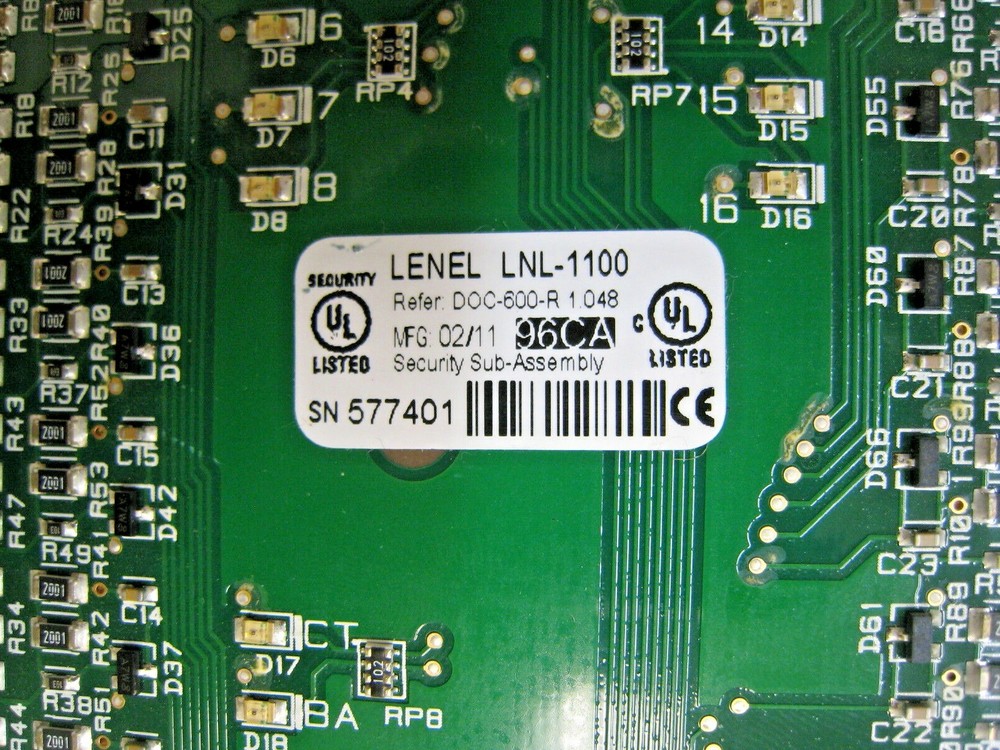 Lenel Input Control Module Board Model #: LNL-1100 FREE SHIPPING