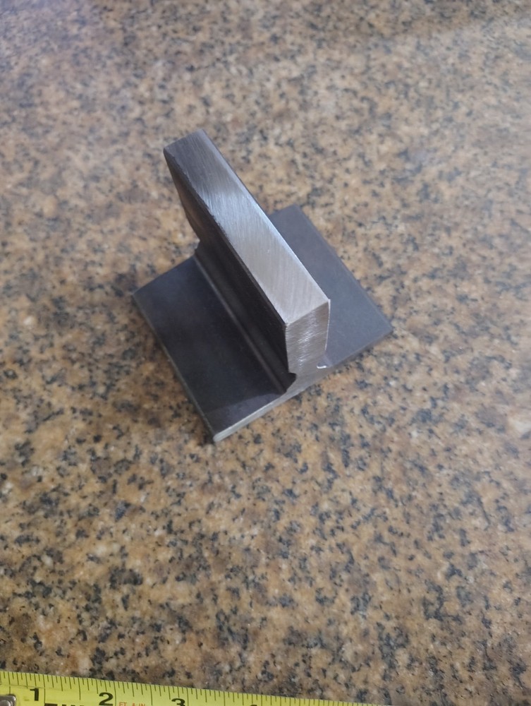 🗽3" RAIL TRACK FOR ANVIL WORK BLACKSMITH/ HOBBIEST