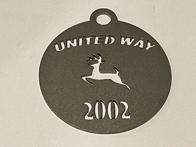 2002 John Deere United Way Medallion