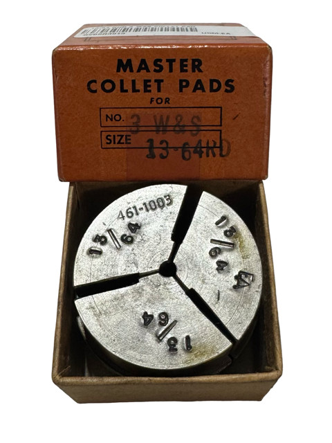 13/64" Round #3 W&S Master Colled Pads