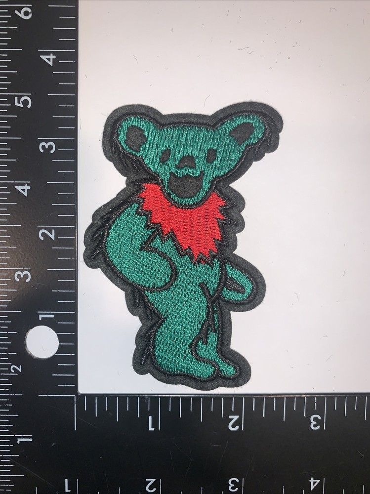 Grateful Dead Dancing Bear Iron On Patch