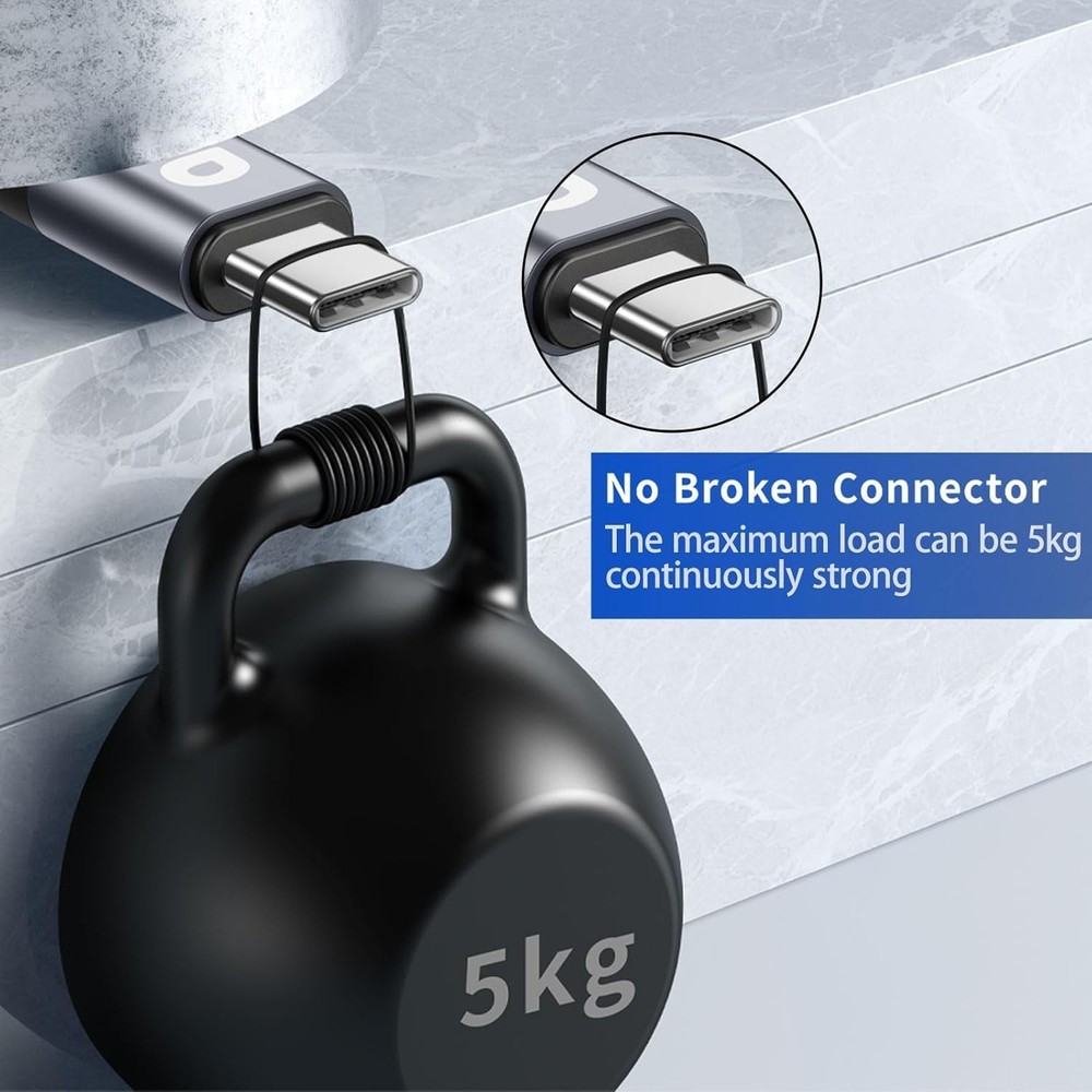 USB to C Cable 3A Fast Charging [2 Pack, 6FT], A 6FT 2Pack, Grey