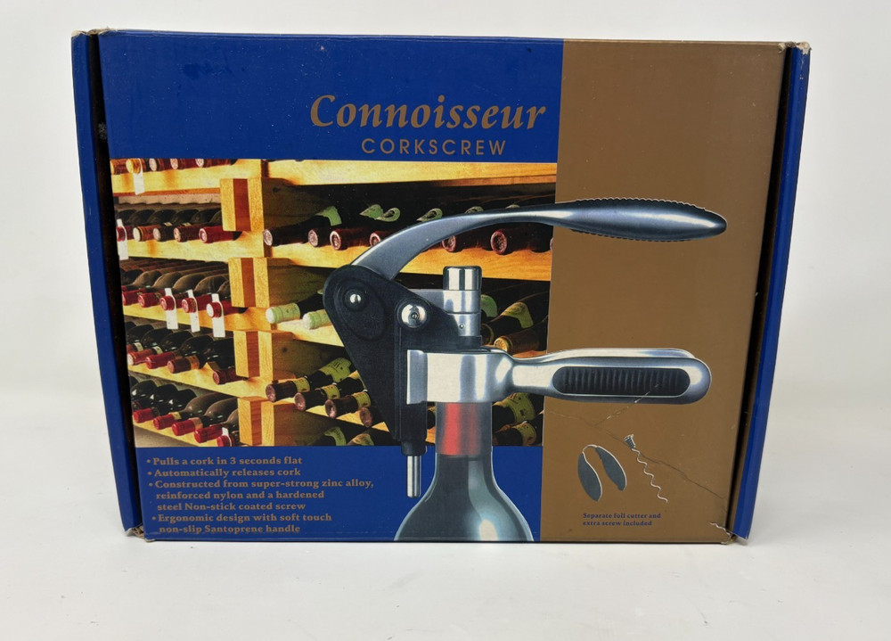 Connoisseur Chrome Corkscrew KF-185-3
