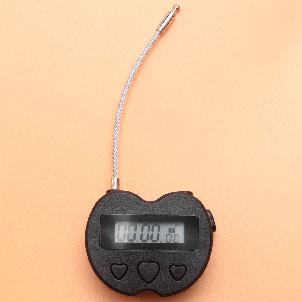 Time Lock LCD Display Time Lock USB Rechargeable Temporary Timer Padlock5688