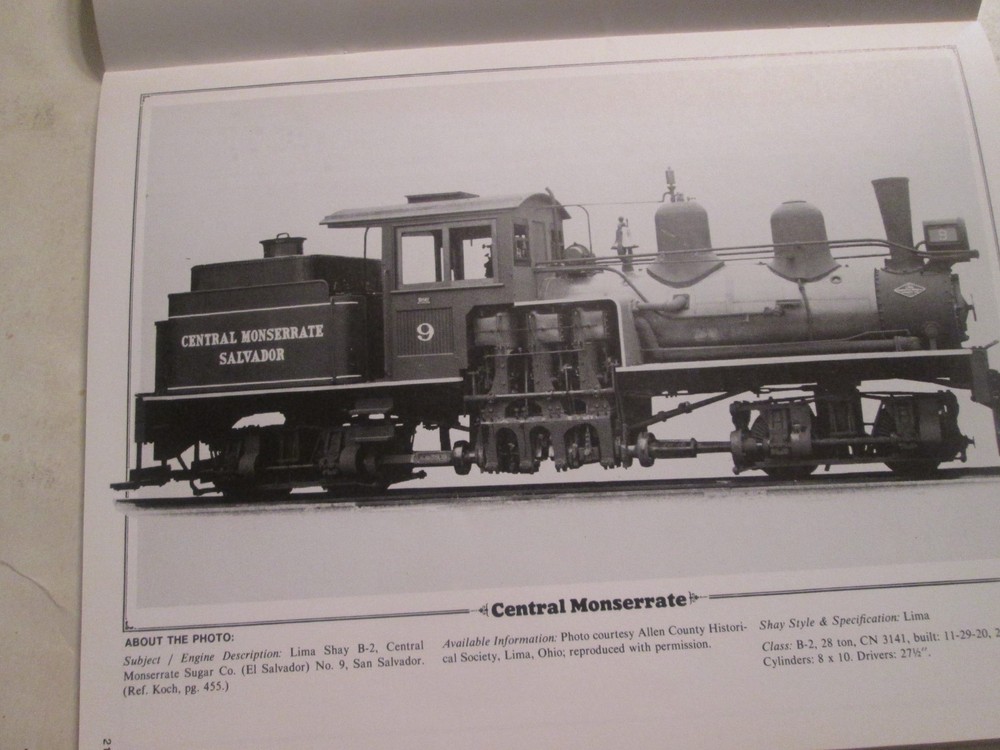 Geared Class B Shay Modeler's Handbook