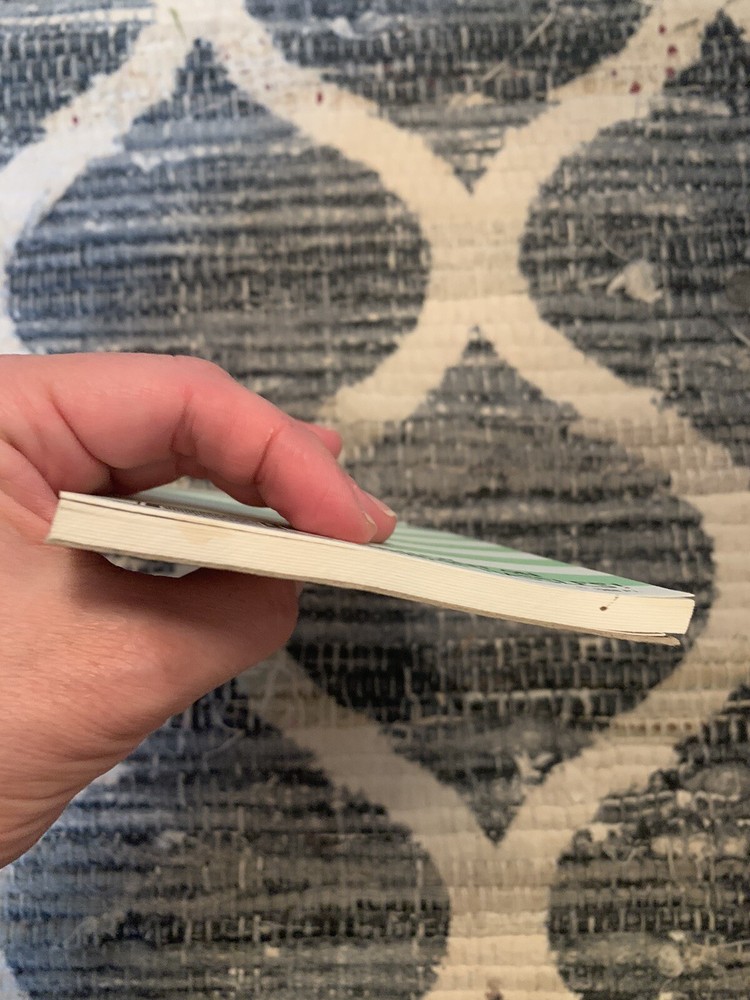 Vintage 1988 Dot Matrix Computer Print Out on Today's Hassles! Magnetic Notepad
