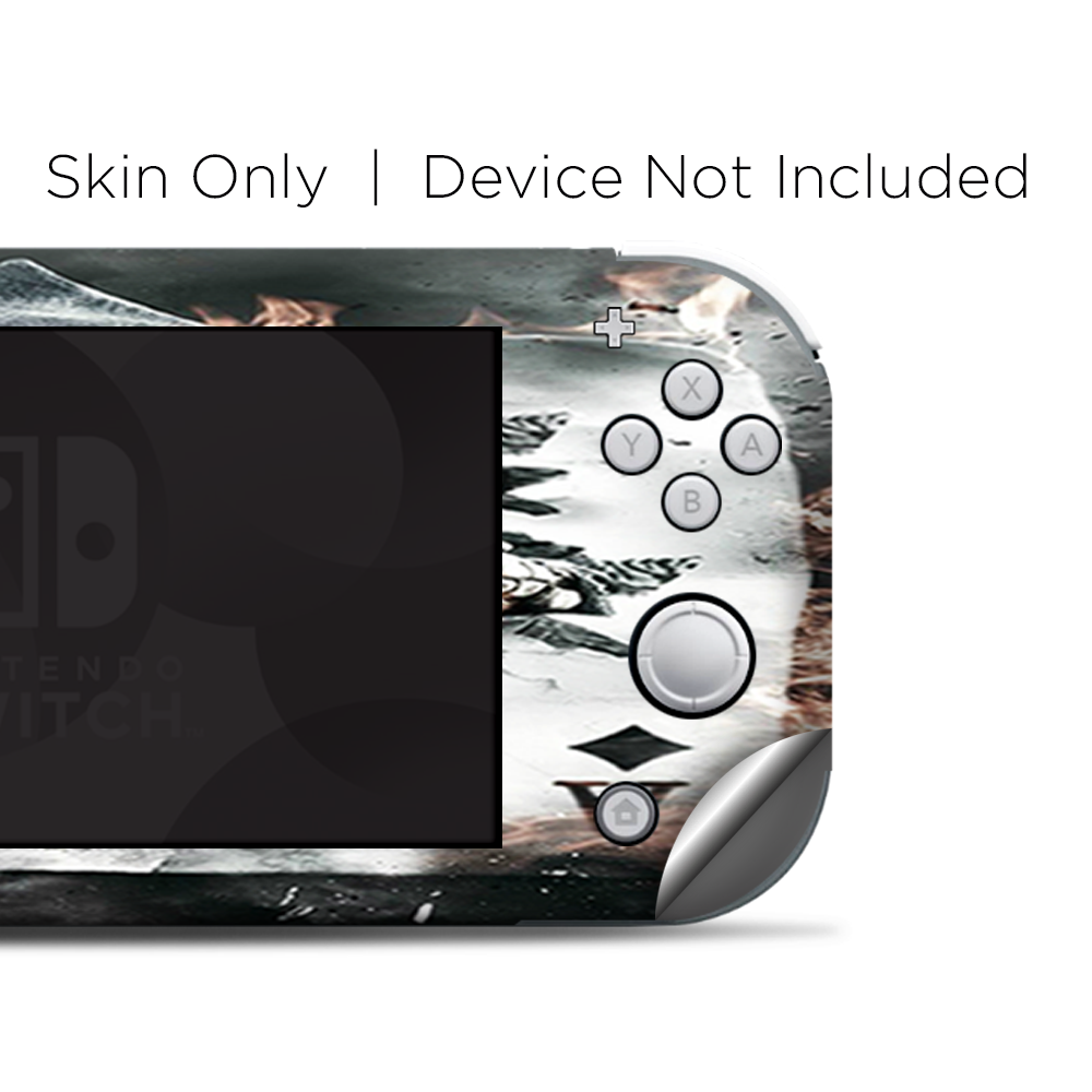 Skins Decals wrap for Nintendo Switch Lite - Ace Diamonds Grim Reeper Skull