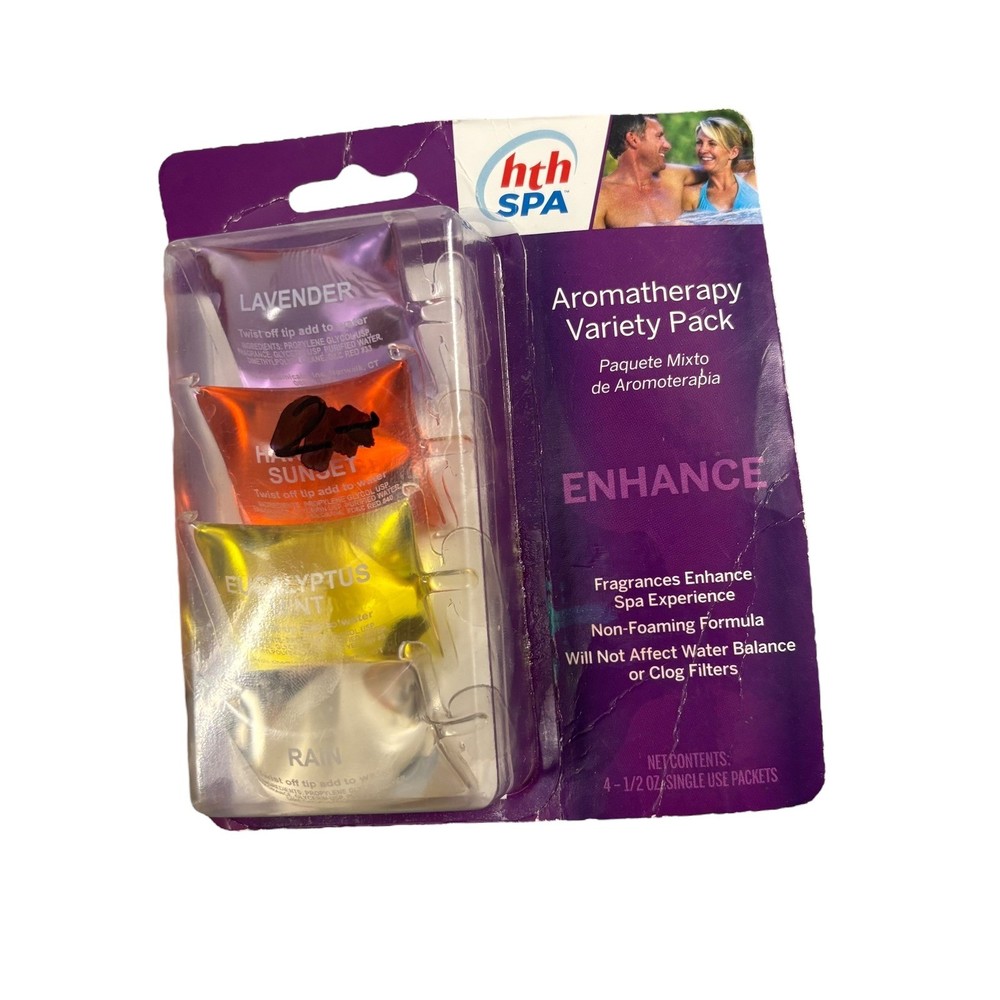 HTH Spa Aromatherapy Variety Pack Enhance Fragrances Spa Experience