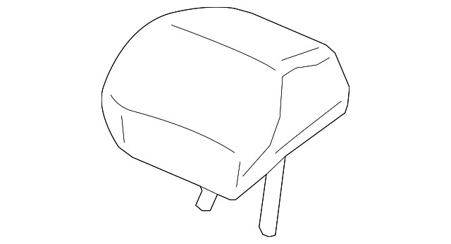 Genuine Honda Headrest Outer 82140-TS8-A81ZA