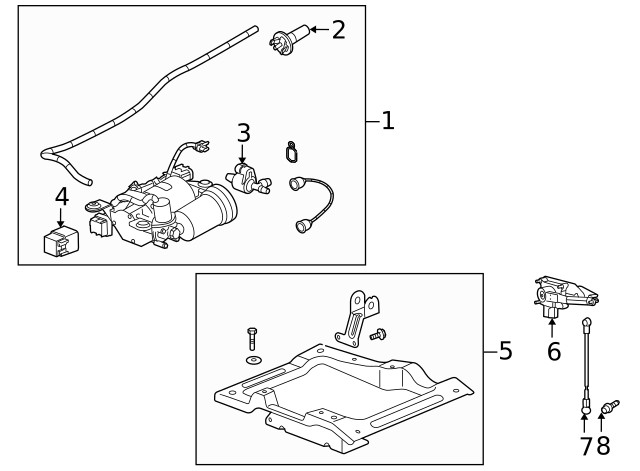 Genuine GM Mount Kit 88957251