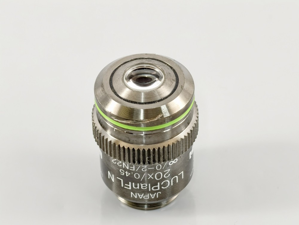 Olympus LUCPlanFl N 20x 0.45 Microscope Objective Plan RMS BX IX