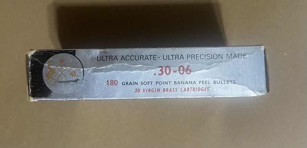Vintage "Herter’s" .30-06 Match Grade Ammo Box. EMPTY