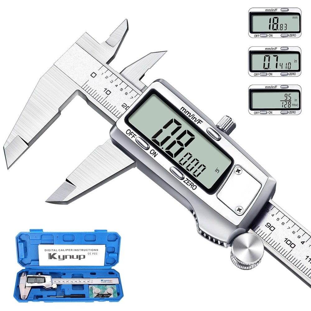 Versatile Caliper Measuring Tool - 6 Inch Digital Caliper with Auto Shutdown