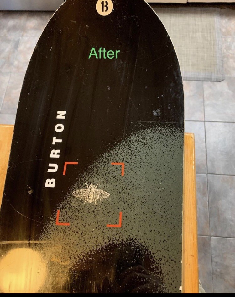 Snowboard Top Sheet Polish & Protectant