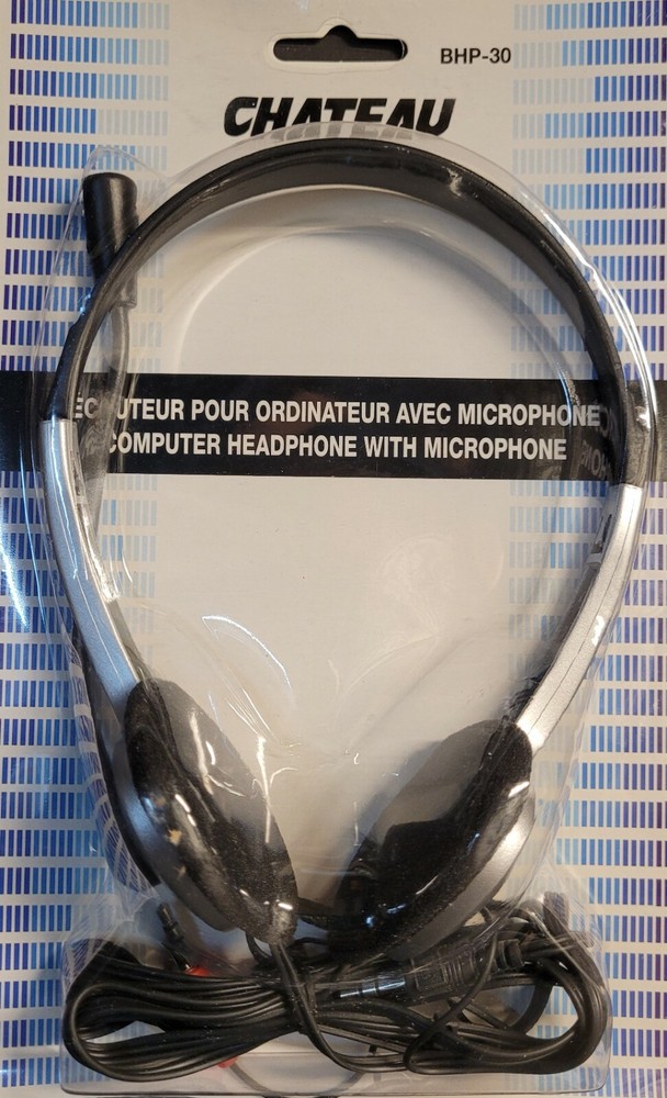 Chateau Computer Headphones with Microphone