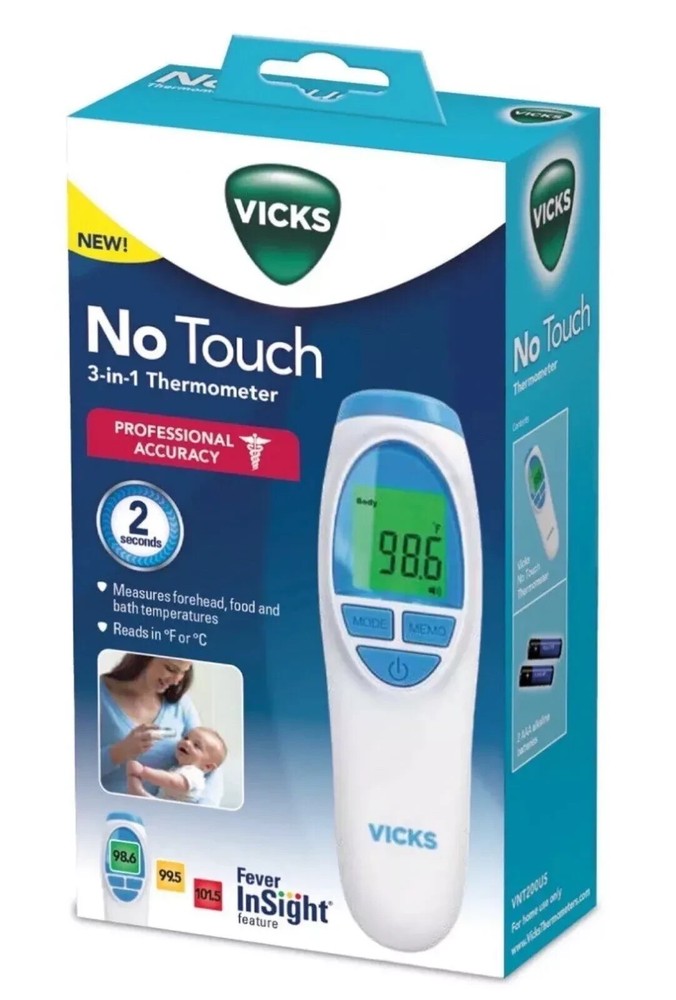Vicks No-Touch 3-in-1 Thermometer