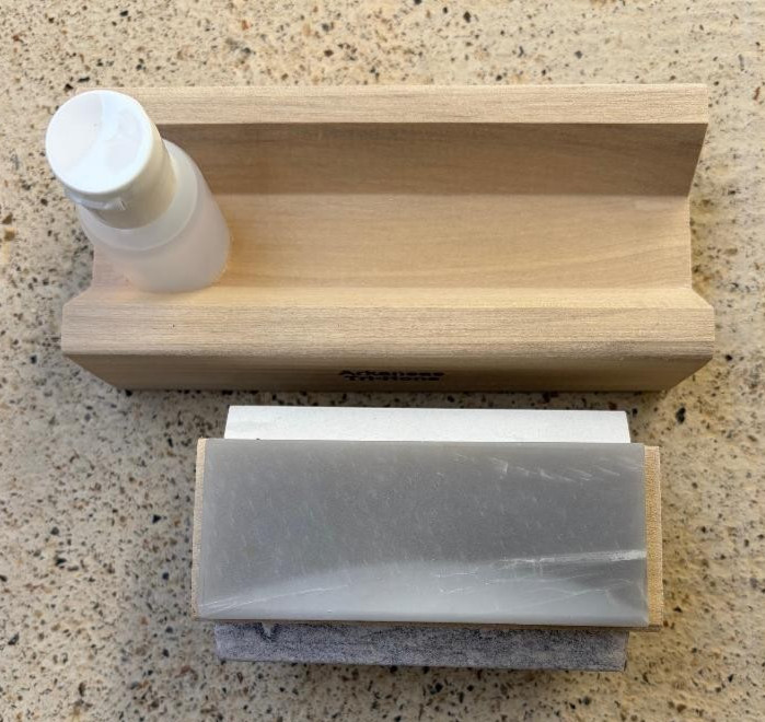 Tri 4 Arkansas Knife Sharpening Stone Kit