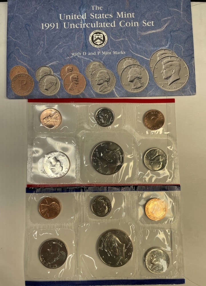 1991 US Mint Uncirculated Set