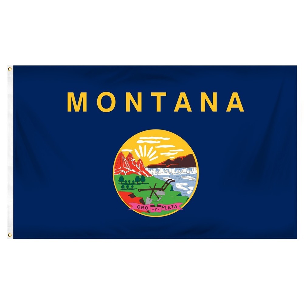 NEW 3' x 5' Montana State Flag