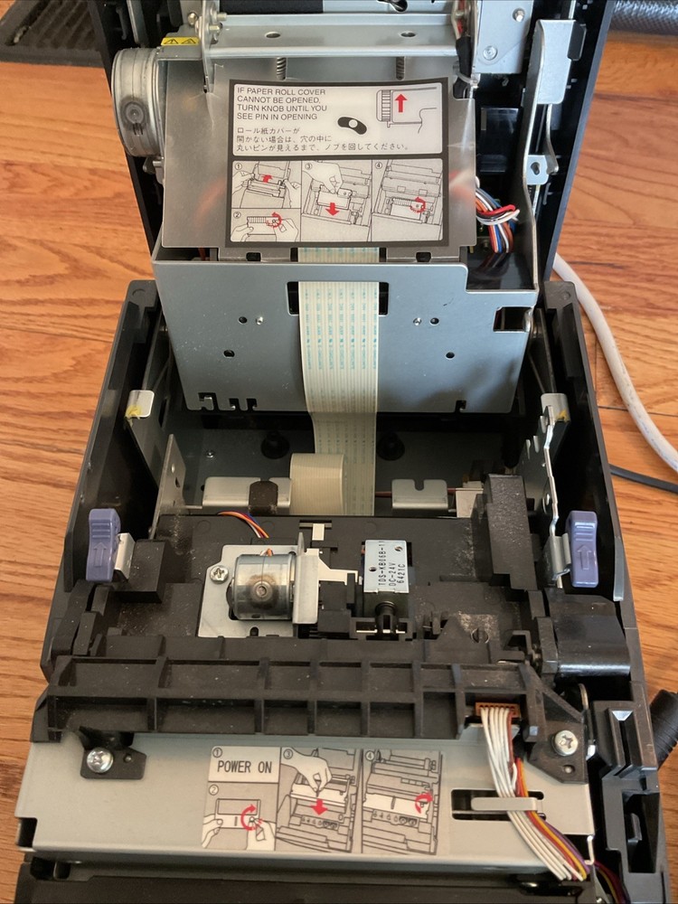 Epson TM-H6000II m147E USB Thermal POS Printer w/Adapter -Powers On-Error Code