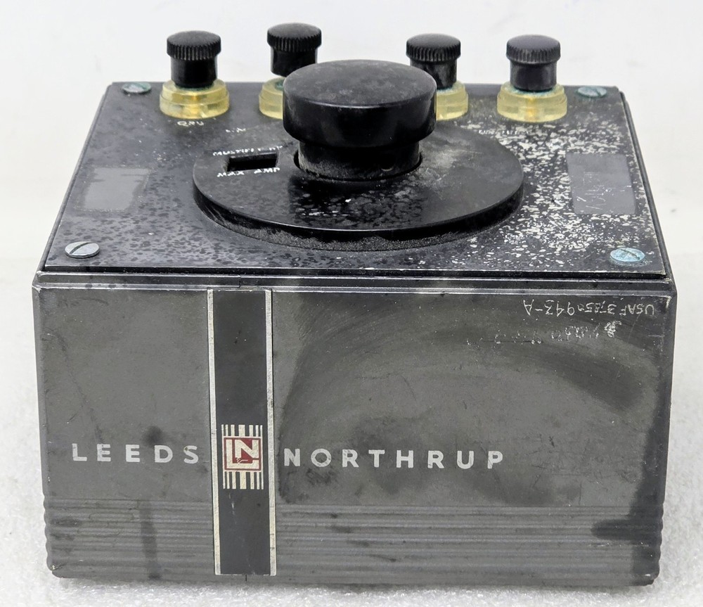 Vintage Leeds & Northrup 4385 Shunt Box (Untested)