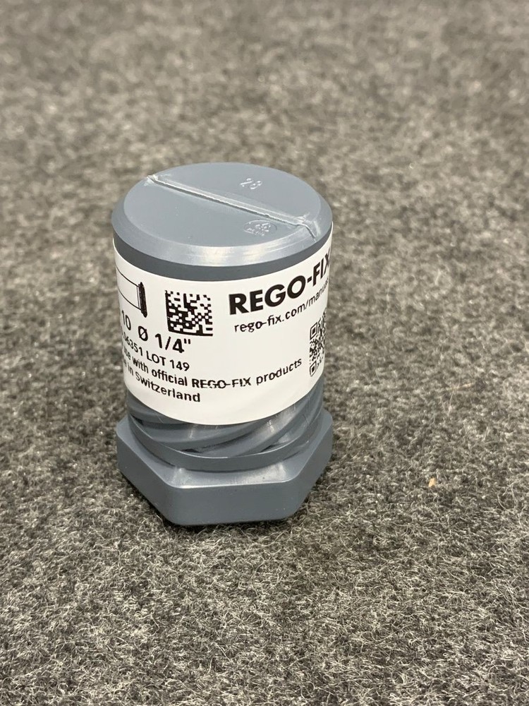 REGO-FIX PG 10 Ø 1/4" Collet Tool Holder
