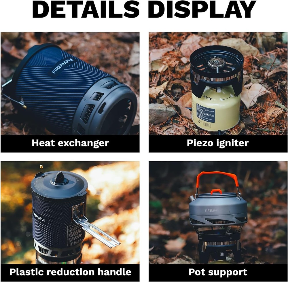 Star X2 Pro Backpacking and Camping Stove-Fast Boiling, Compact and Efficient Ca