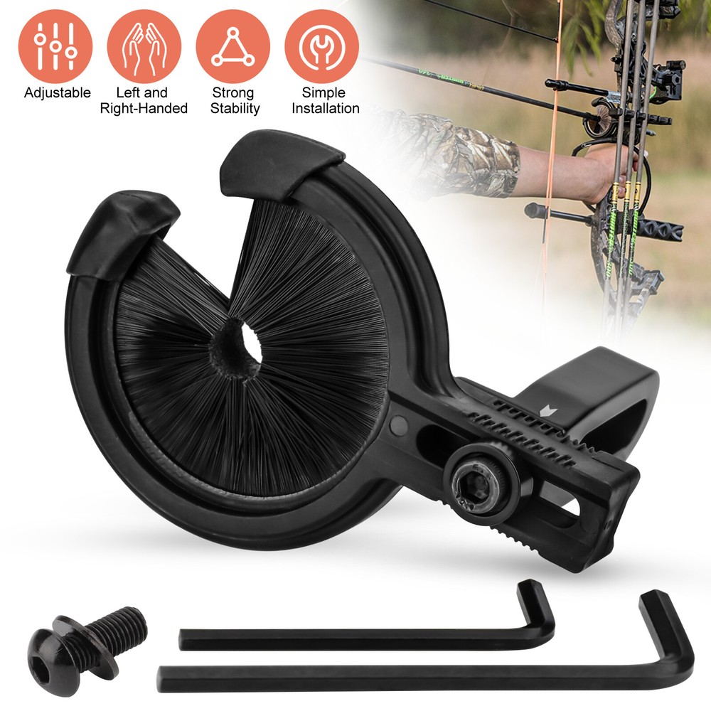 Arrow Rest Archery Brush for Compound Recurve Bows Hunting Left and Right Hands